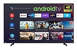 Toshiba 55UA5D63DGY 55 Zoll Fernseher / Android TV (4K Ultra HD, HDR Dolby Vision, Smart TV, Play Store & Google Assistant, Triple-Tuner, Bluetooth) [2023]
