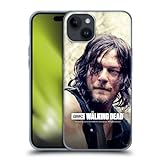 Head Case Designs Offizielle AMC The Walking Dead Körperhälfte Daryl Dixon Soft Gel Handyhülle Hülle kompatibel mit Apple iPhone 15