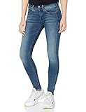 G-STAR RAW Damen Lynn Mid Super Skinny Jeans, Blau (faded blue D15266-9136-A889), 28W / 32L
