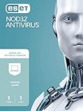 ESET NOD32 Antivirus 2020 | 1 Gerät | 1 Jahr | Windows (10, 8, 7 und Vista), macOS und Linux | Aktivierungsk