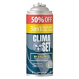 ClimaSet 3in1 R134a Kältemittel Ersatzgas - Kühlmittel Klima Auto mit Klima Dichtmittel und Öl - Gasflasche 1x235 g - Auto Klimaanlage Nachfüllset - Klimaanlage Wohnmobil - ECO
