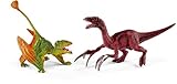 Schleich 41425 - Spielzeugfigur, Dimorphodon und Therizinosaurus,