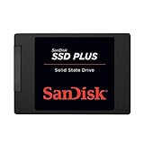 SanDisk SSD Plus interne SSD Festplatte 480 GB (schnelleres Hoch,-Herunterfahren und Laden, Lesegeschwindigkeit 535 MB/s, Schreibgeschwindigkeit 445 MB/s, stoßfest), Festkörper-Laufwerk