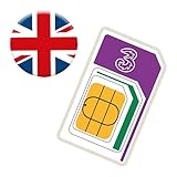 10 GB Europa Prepaid SIM-Karte incl. Schweiz, UK mit britischer Rufnummer von b