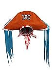 Daiendi Erwachsenen Hut Piraten Clown Buggy Cosplay Kostüm Männer Anime Cosplay Requisiten Buggy Kopfbedeckung Halloween Mask