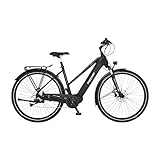 FISCHER E-Bike Trekking VIATOR 4.2i, Elektrofahrrad für Damen und Herren, RH 50 cm, Mittelmotor 80 Nm, 36 V Akk