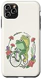 Hülle für iPhone 11 Pro Max Frösche auf Tandem F