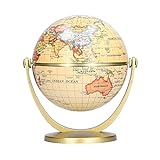 Lernglobus, Mini-Weltkarte, Globus, Englische Ausgabe, Desktop, Rotierende Erde, Geographie-Globus, L