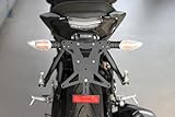 MG Biketec Kurzes Heck - Kennzeichenträger - Kennzeichenhalter geeignet für Yamaha MT-125 ab 2020 (172x167mm)