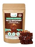Simply Keto Lower Carb* Brownie Backmischung ohne Zuckerzusatz - Brownie Mix für eine Brownie Backform, einen Tortenboden oder 12 Muffins - 100% Keto - Sojafrei & G