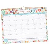 EXCEART Kalender Zum Selbstgestalten Kalender Wand Haushalt Notiert Monatlich Zimmerwand Hausversorgung Monatlicher Wandplaner Täglicher Gebrauch Monatlich Zeitplan 2023 Wohnaccessoire Pap