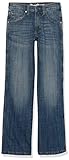 Wrangler Boys' Retro Relaxed Fit Boot Cut Jeans, falls City, 4 SLIM