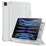 ESR für iPad Pro 11 Hülle Magnetisch, iPad Pro 11 Case (2022/2021/2020, 4./3./2. Generation), Praktische Magnetanhaftung, Unterstützt Pencil 2, 11 Zoll Rebound Magnetisch Hülle, Strahlendes Weiß