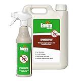 Envira Spinnen-Spray - Anti-Spinnen-Mittel Mit Langzeitwirkung - Geruchlos & Auf Wasserbasis - 500 ml + 2 L
