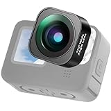 NEEWER 170° Ultra Weitwinkel Objektiv kompatibel mit GoPro Hero 12 Hero 11 Hero 10 Hero 9 Black Action Kamera Objektivzubehör, antireflektierendes beschichtetes optisches HD Glas, Alu. Rahmen, LS-37