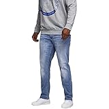JACK & JONES PREMIUM Herren Jjiglenn Jjoriginal Am 815 Noos Ps Jeans, Blue Denim, 42W / 36L EU