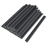 Dazone Befestigungsclips Klemmschienen 24 Stück für PVC Sichtschutzfolie Sichtschutzstreifen Windschutz für Garten und Zaun,