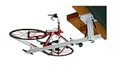 flat-bike-lift ist der hydropneumatische Fahrrad Deckenlift, den Sie in Ihrer Garage oder in dem Raum verwenden können, in dem Sie Ihr Fahrrad abstellen oder park