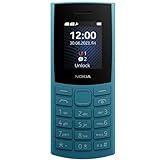 Nokia 105 4G Dual SIM Mobile Phone (2023), Ocean B