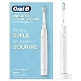 Oral-B Pulsonic Slim Clean 2000 Elektrische Zahnbürste, wiederaufladbar, mit 1 Griff und 1 Bürste, für sauberere Z