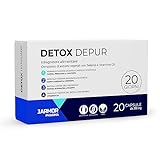 Detox Depur Reinigung für Leber, Darm, Dickdarm und Nieren | Reinigt, reinigt, entgiftet | Entwässerndes, reinigendes Antioxidans | J.Armor 20 Kap