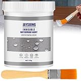 2024 Neu Wasserdicht Dichtstoff, Transparenter Wasserdichter Beschichtungsmittel, Dichtmasse Wasserdicht Invisible Waterproof Agent ​für Badezimmer, Wände, Fliesen, Dach (100g, 1 Stück)