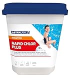 Astralpool Rapid Chlor Plus 30 g Tabletten 5 kg, schnell löslich zur Chlorschock für Pool, Schwimmbad, Whirlpool, Spa oder Aufstell Minipool zur Algenbekämpfung oder Pooleröffnung im Frühj