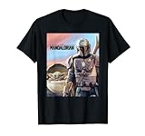 Star Wars The Mandalorian The Child Painting T-S
