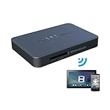 PNY Wireless Media Reader USB 2.0 Streaming-Adapter, Schw