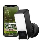 Eve Outdoor Cam – Smarte Überwachungskamera mit Flutlicht, Nachtsicht, Bewegungsmelder, Gegensprechanlage, flexible Installation, WLAN, höchster Datenschutz dank Apple HomeKit Secure V