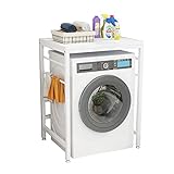 Wäscheregal, Aufbewahrungseinheit für Frontlader, Waschmaschine und Wäschetrockner, über der Waschmaschine, Organizer-S