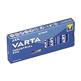 Varta Industrial Micro/ AAA/ R03/ 4003/ Alkaline Batterie, 10er Pack
