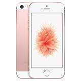 Apple iPhone SE Smartphone 128GB 4 Zoll IPS Retina-Touchscreen, 12 MP Kamera, Roségold (Rose Gold) (Generalüberholt)