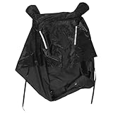 BUGUUYO Autoabdeckung -staubschutz Fahrrad Regenschutz Outdoor-fahrradabdeckung Wasserdicht wasserdichte Motorradabdeckung Regenschutz Rollerabdeckung Black Oxford-S