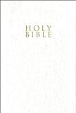NIV, Gift and Award Bible, Leather-Look, White, Red Letter, C