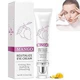 EyeLift Serum, Eyelift Serum, Mango Revitalize Augencreme, entfernt 99% der Tränensäcke & Augenringe, Augencreme zur Straffung der Haut & feuchtigkeitsspendende Glättung