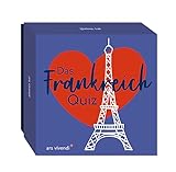Das Frankreich-Quiz - Box mit 66 Spielkarten und Anleitung