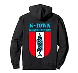 K-Town Kaiserslautern Deutschland Fisch Emblem Vintage Pullover H