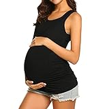 Umstandsmode Sommer XXL Schwangerschafts T-Shirt Schwangerschaft Mami Umstandsshirt Baby Spruch | Werdende Mama lustige Sprüche Shirt für Schwangere Geschenkidee Schwangerschaft ps205