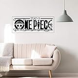 ONE PIECE Logo Wandtattoo Vinyl Wandaufkleber Aufkleber Decor Home Dekorative Dekoration Anime ONE PIECE Autoaufkleber 13x35