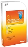 Microsoft Office Home and Business 2010 - 1PC/1User - englisch (Product Key Card)