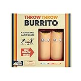 Exploding Kittens Throw Throw Burrito Card Games for Adults Teens & Kids, A Dodgeball Card Game, Lingua Ing