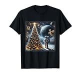 Kosmischer Weihnachtsbaum - Astronaut Space T-S