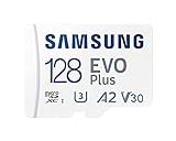 Samsung Evo Plus 128 GB microSD SDXC U3 Class 10 A2 Speicherkarte 130 MB/S Adapter 2021