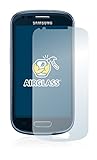 brotect Panzerglasfolie kompatibel mit Samsung Galaxy S3 Mini I8190 Schutzglas Schutzfolie [Extrem Kratzfest 9H, Anti-Fingerprint, Ultra-Transparent]