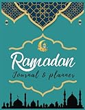 Ramadan Journal and Planner: 31 Days of Prayer Tracking, Dua and Daily Quran Reading for Women & Men (Arabic design)