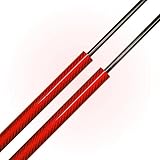 Auto Gasdruckfedern Für Für Outlander III (GF/GG/ZJ/ZK) SUV 2013–2020 533 Mm Heckklappen-Hebestützstrebe Menge (2) Kofferraum Gasdruckfeder(Red Carbon Fiber)