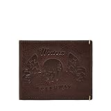 Fossil Geldbörse für Herren –Kartenmäppchen Bronson Eco-Leder, ML4536206 – 10 cm L x 0,63 cm B x 7 cm H