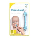 Bebon Angel – der bessere Nasenreiniger und Ohrenreiniger für Babys | Sichtbar wirksamer als Nasensauger / Nasensekretsaug