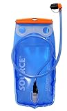Source Wasserbehälter Widepac Trinkblase, transparent/Blau, 3 L